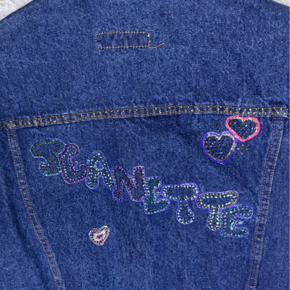 HUK•A•POO Men’s Hearts Embroidered Denim Vest - Picture 7 of 11